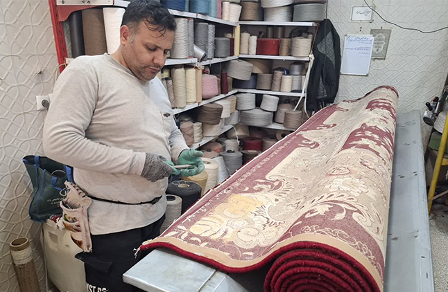 رفوگری فرش