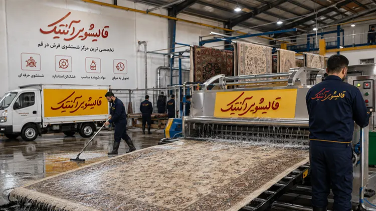 بهترین قالیشویی در قم