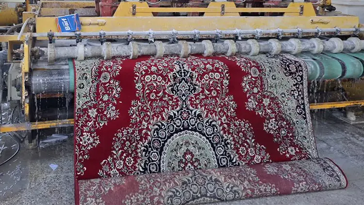 جداسازی فرش در قالیشویی براساس الیاف فرش