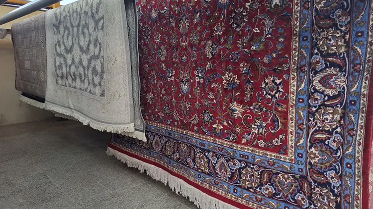 زمان تحویل فرش در قالیشویی